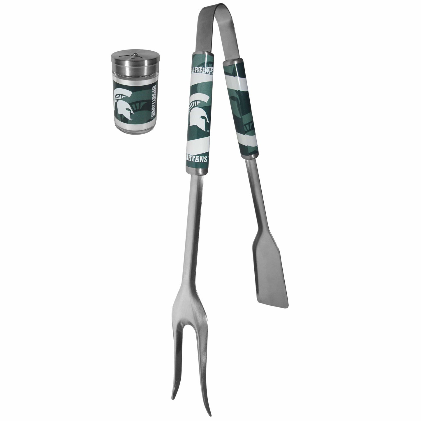 Michigan St. Spartans 3 in 1 BBQ Tool and Salt & Pepper Shaker - Siskiyou Buckle - Flyclothing LLC