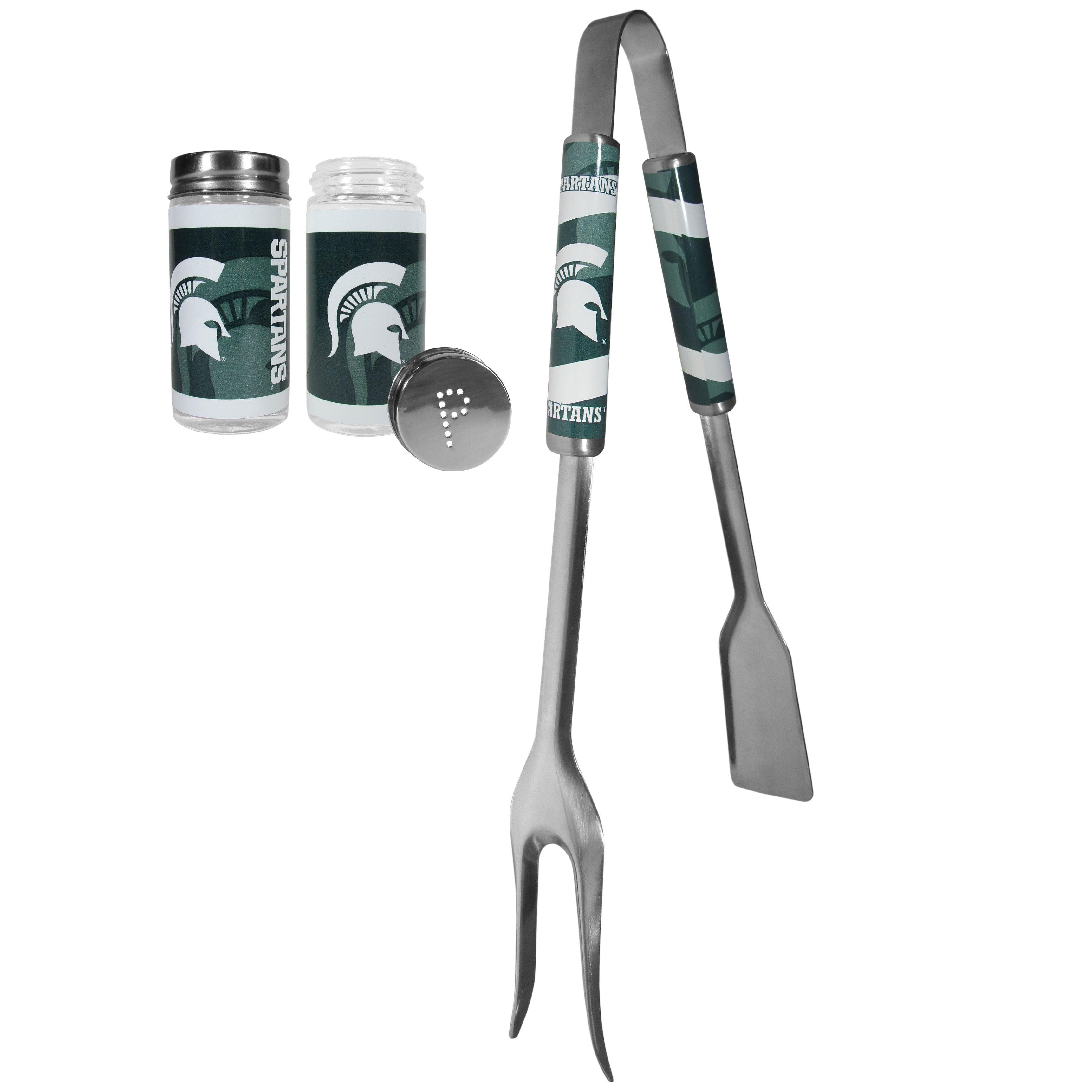 Michigan St. Spartans 3 in 1 BBQ Tool and Season Shaker - Flyclothing LLC
