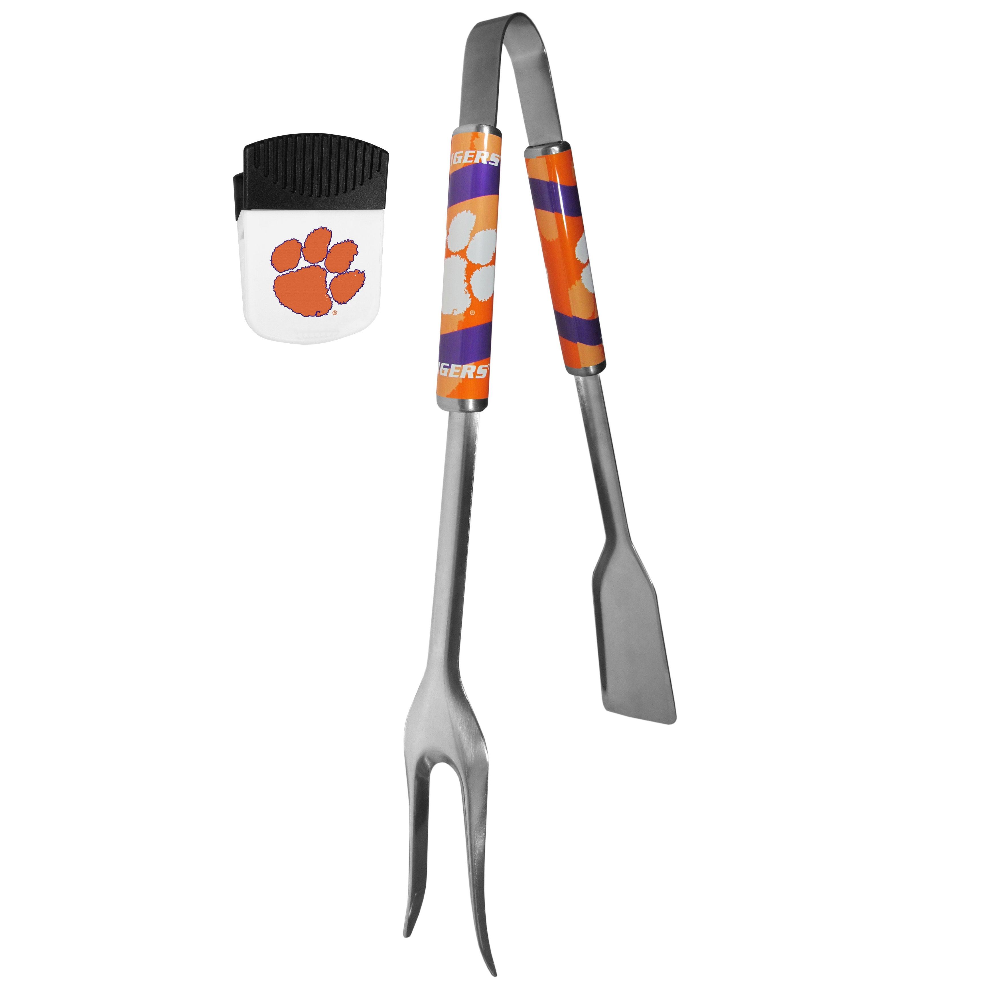 Clemson Tigers 3 in 1 BBQ Tool and Chip Clip - Flyclothing LLC