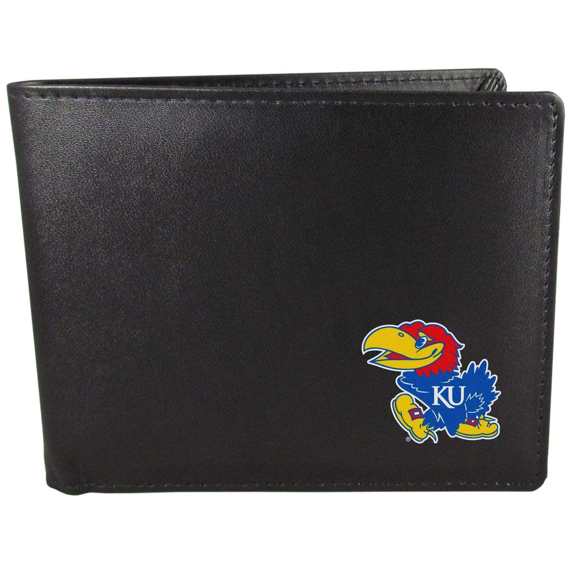 Kansas Jayhawks Bi-fold Wallet - Siskiyou Buckle - Flyclothing LLC