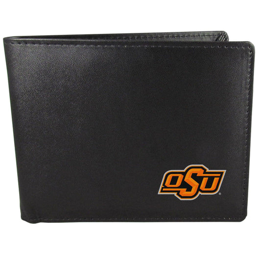 Oklahoma St. Cowboys Bi-fold Wallet - Siskiyou Buckle