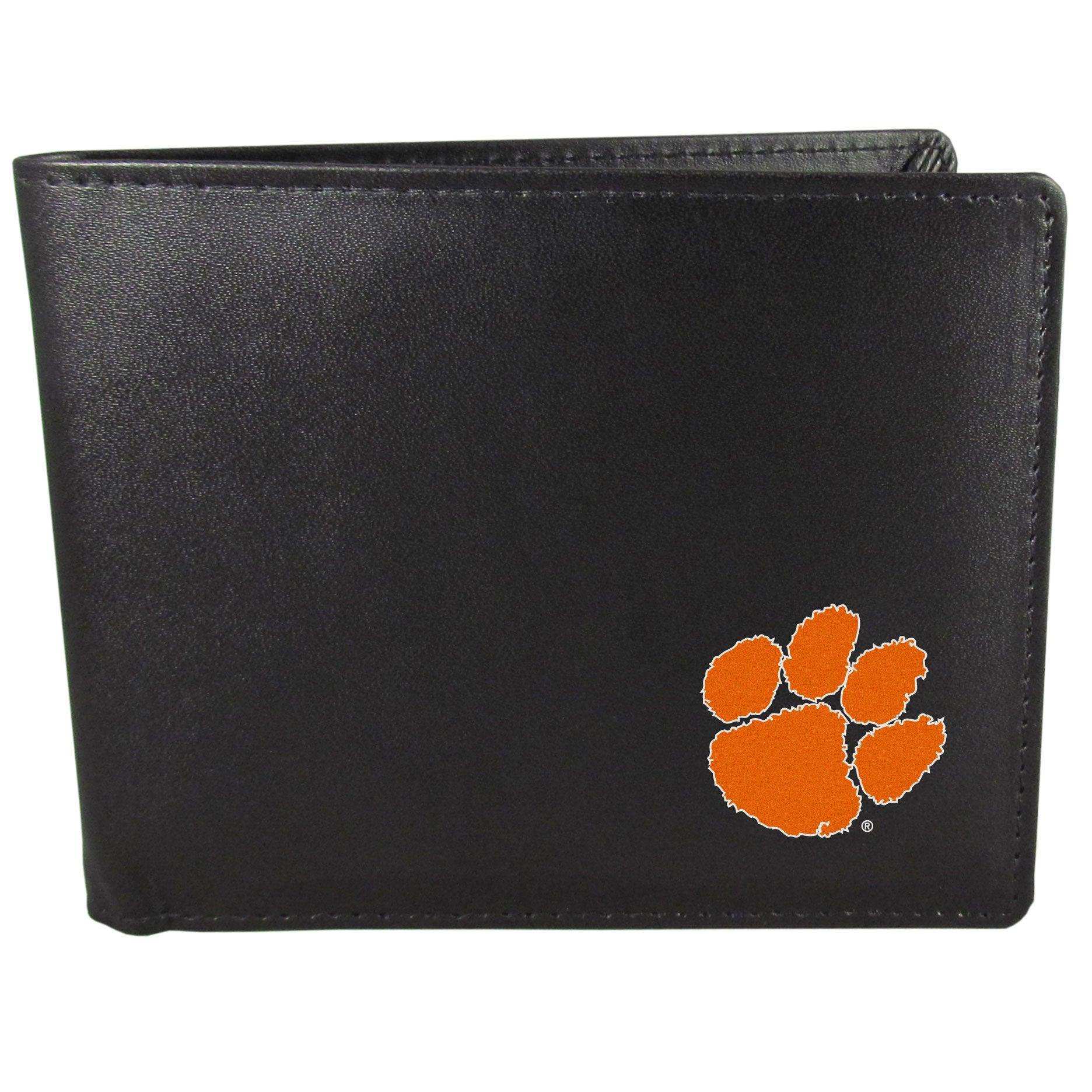 Clemson Tigers Bi-fold Wallet - Siskiyou Buckle - Flyclothing LLC