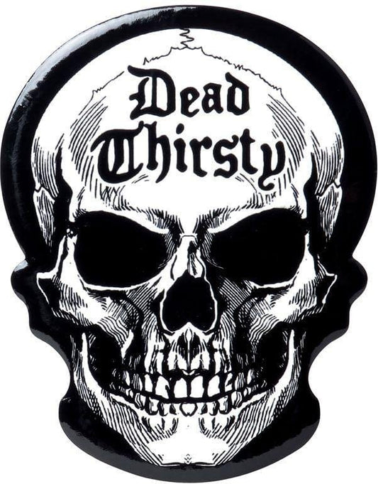 The Vault Dead Thirsty Skull Coaster - Alchemy Gothic