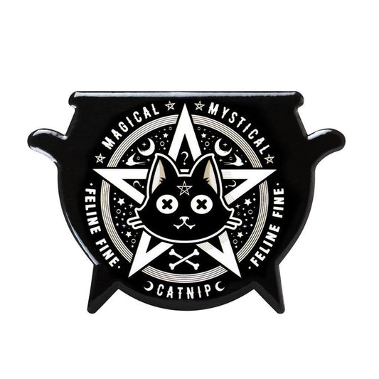 The Vault Magical Catnip Coaster - Alchemy Gothic
