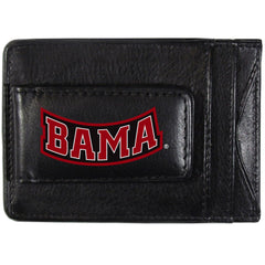 Alabama Crimson Tide Logo Leather Cash and Cardholder - Flyclothing LLC