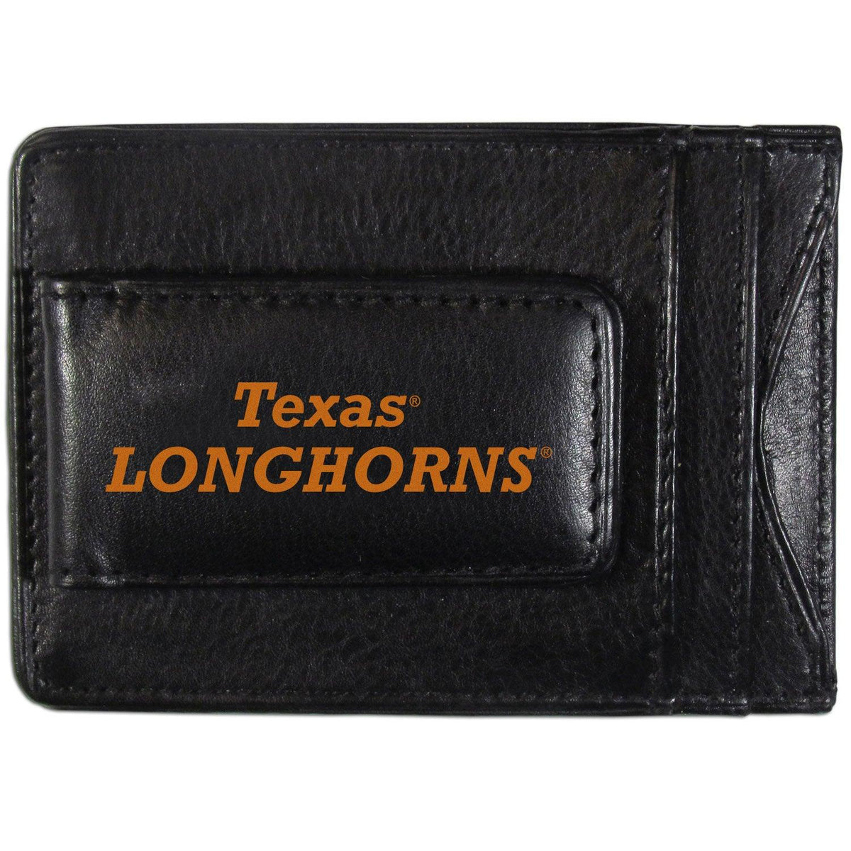 Texas Longhorns Logo Leather Cash and Cardholder - Flyclothing LLC