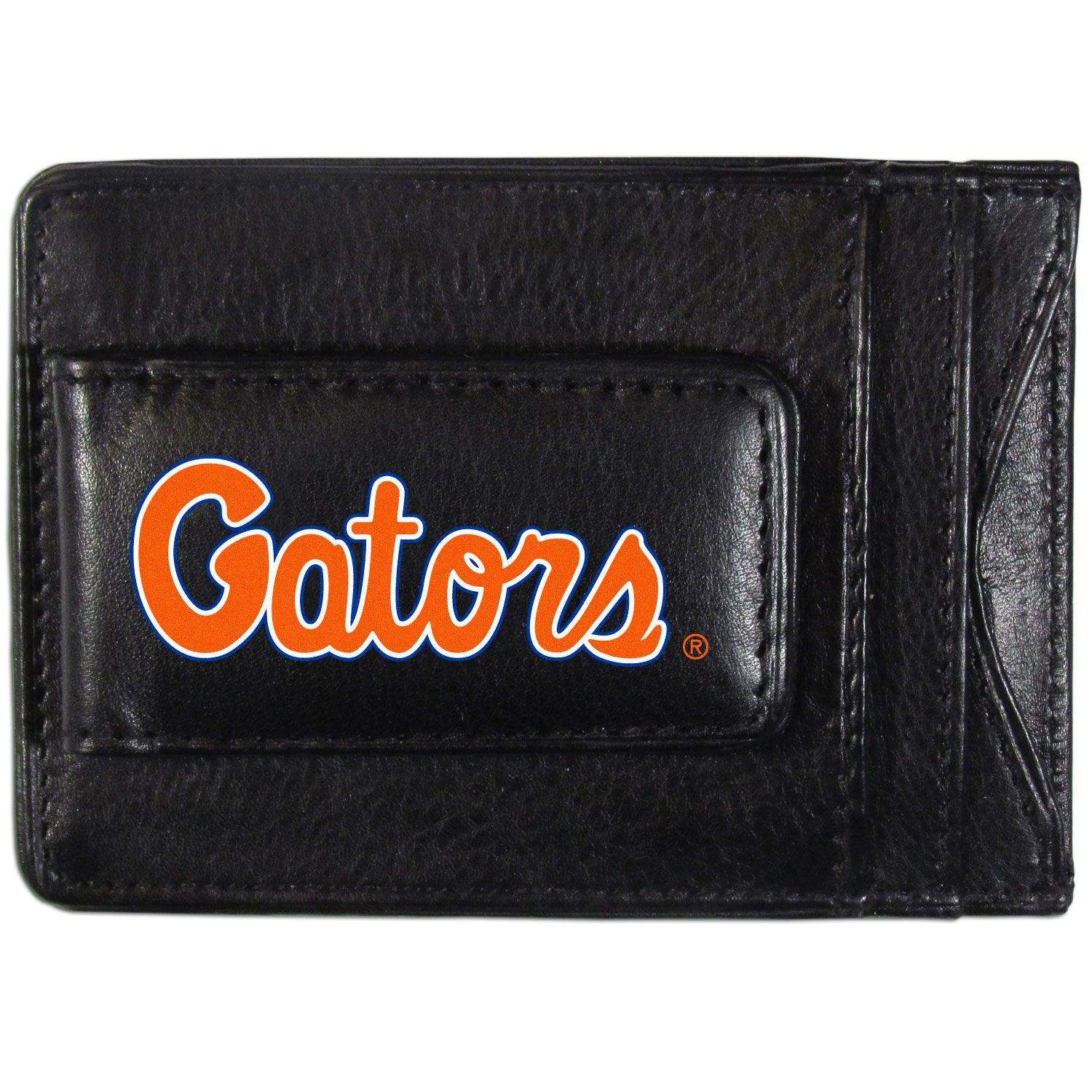 Florida Gators Logo Leather Cash and Cardholder - Siskiyou Buckle - Flyclothing LLC