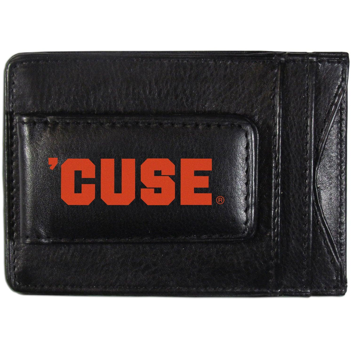 Syracuse Orange Logo Leather Cash and Cardholder - Flyclothing LLC