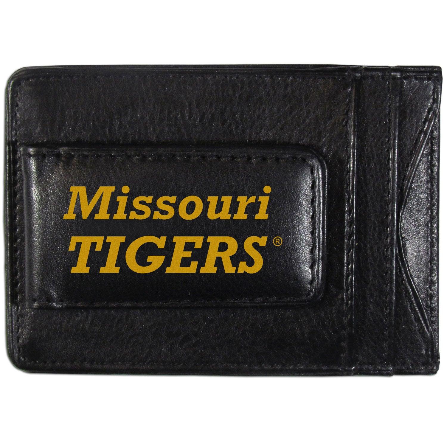 Missouri Tigers Logo Leather Cash and Cardholder - Flyclothing LLC