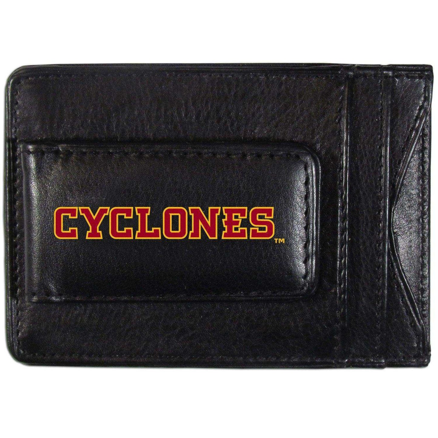 Iowa St. Cyclones Logo Leather Cash and Cardholder - Siskiyou Buckle - Flyclothing LLC