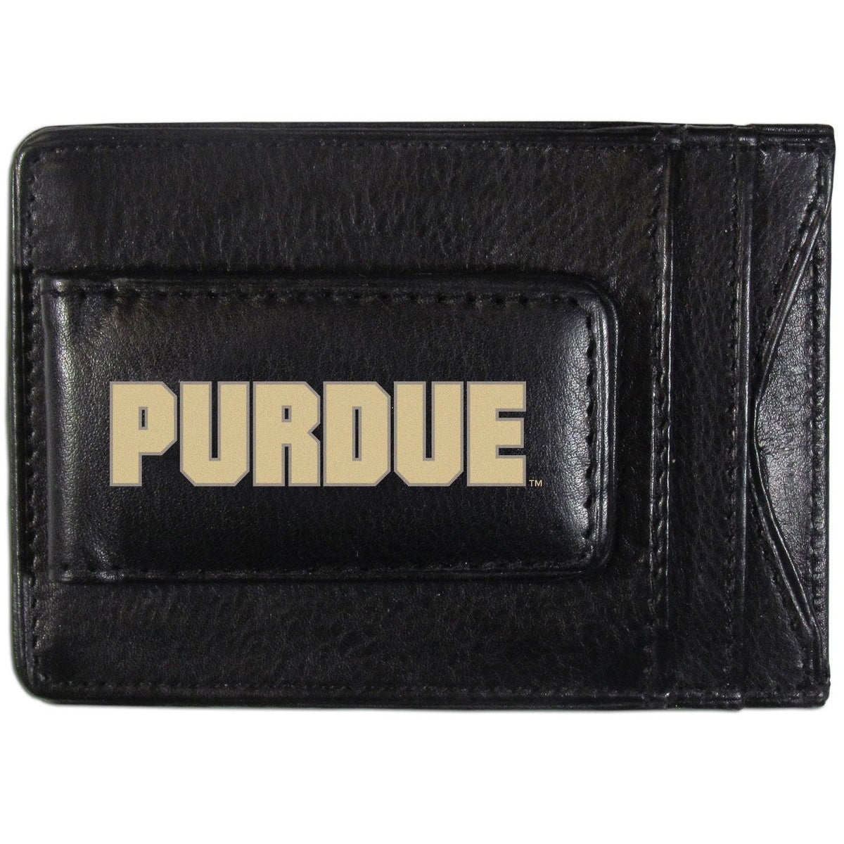 Purdue Boilermakers Logo Leather Cash and Cardholder - Flyclothing LLC