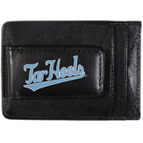 N. Carolina Tar Heels Logo Leather Cash and Cardholder - Siskiyou Buckle