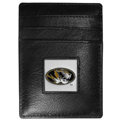 Missouri Tigers Leather Money Clip/Cardholder Packaged in Gift Box - Flyclothing LLC