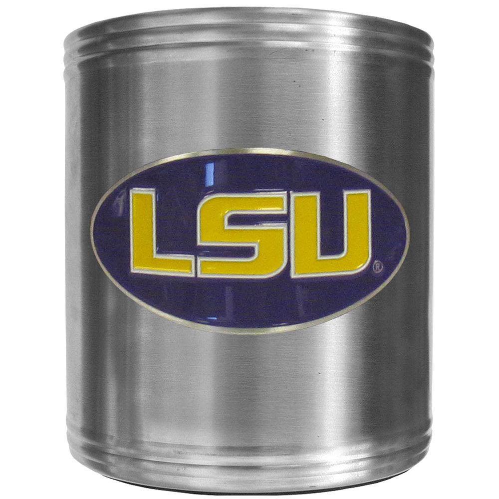 LSU Tigers Steel Can Cooler - Siskiyou Buckle