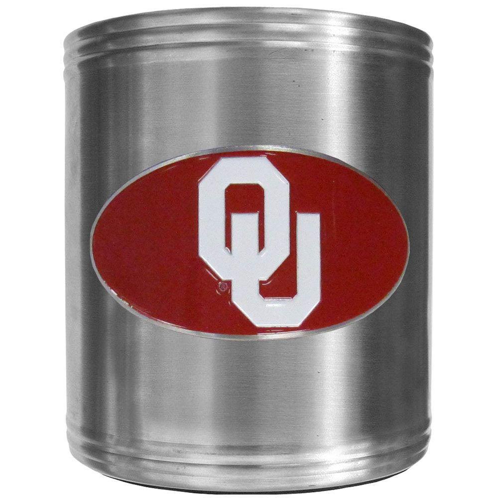 Oklahoma Sooners Steel Can Cooler - Flyclothing LLC