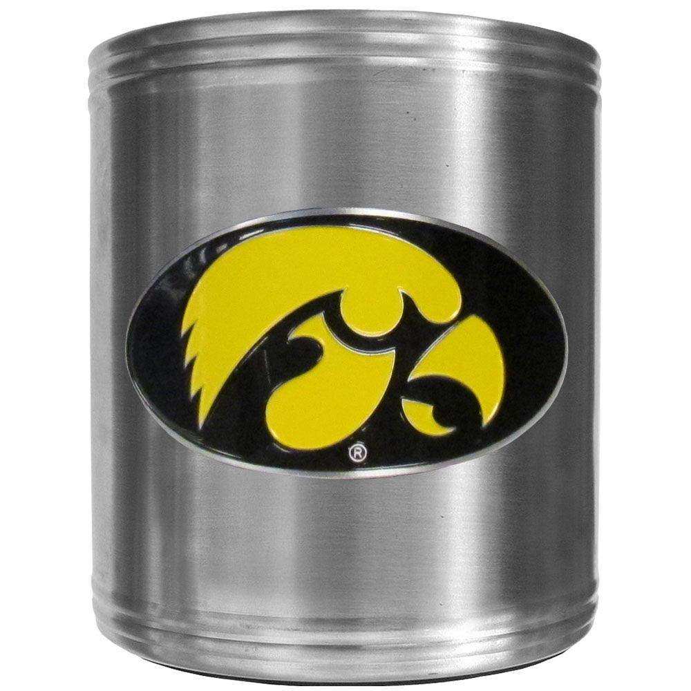 Iowa Hawkeyes Steel Can Cooler - Siskiyou Buckle - Flyclothing LLC