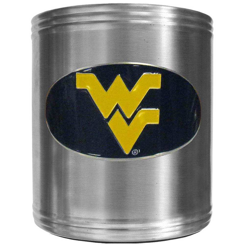 W. Virginia Mountaineers Steel Can Cooler - Siskiyou Buckle - Flyclothing LLC