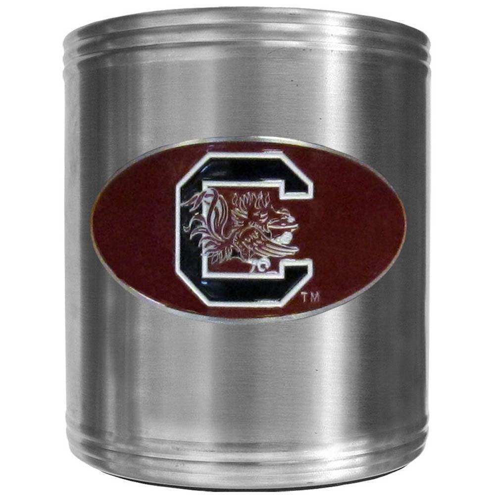S. Carolina Gamecocks Steel Can Cooler - Siskiyou Buckle - Flyclothing LLC