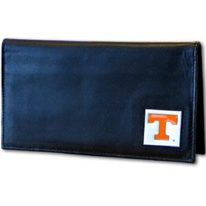 Tennessee Volunteers Deluxe Leather Checkbook Cover - Flyclothing LLC