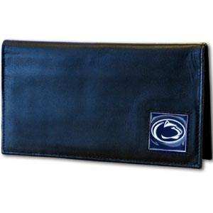 Penn St. Nittany Lions Deluxe Leather Checkbook Cover - Siskiyou Buckle - Flyclothing LLC