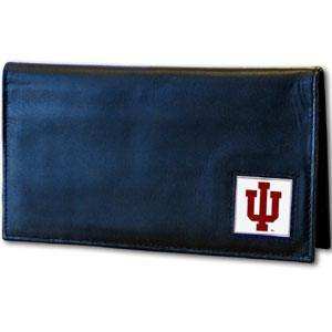 Indiana Hoosiers Deluxe Leather Checkbook Cover - Siskiyou Buckle - Flyclothing LLC