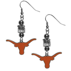 Texas Longhorns Euro Bead Earrings - Flyclothing LLC