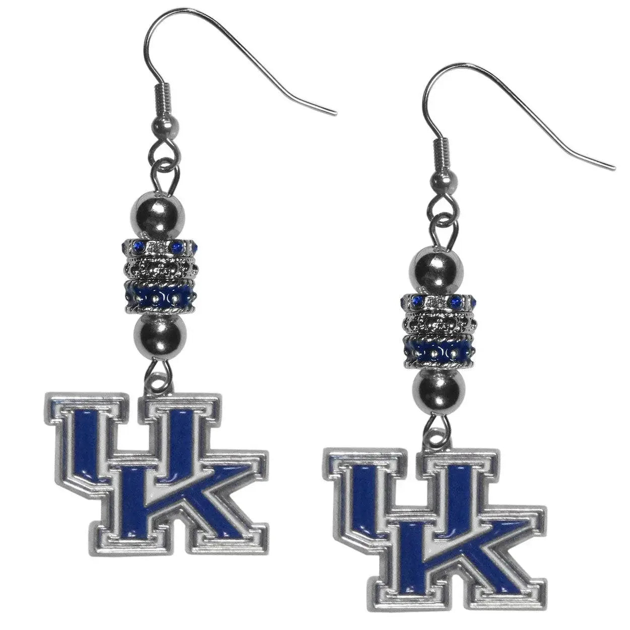 Kentucky Wildcats Euro Bead Earrings - Siskiyou Buckle - Flyclothing LLC