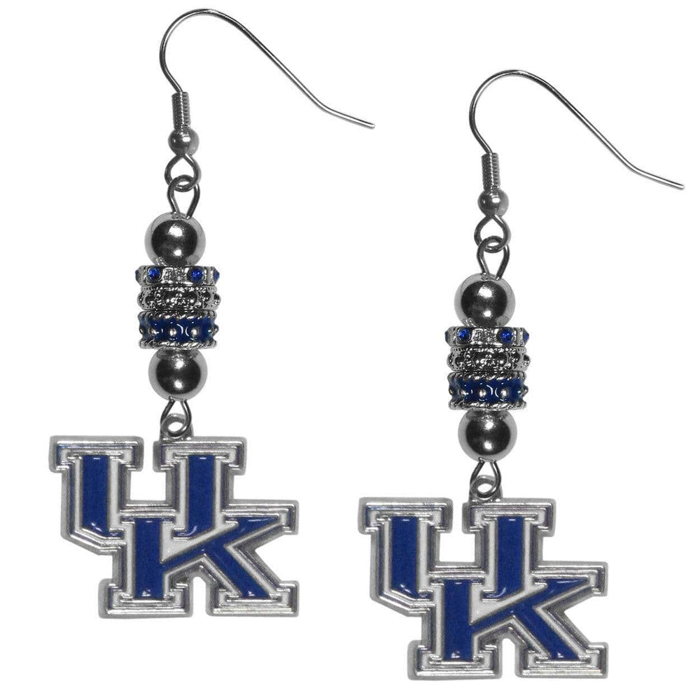 Kentucky Wildcats Euro Bead Earrings - Siskiyou Buckle