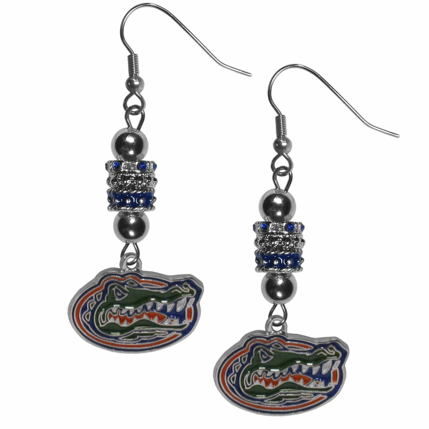 Florida Gators Euro Bead Earrings - Siskiyou Buckle - Flyclothing LLC