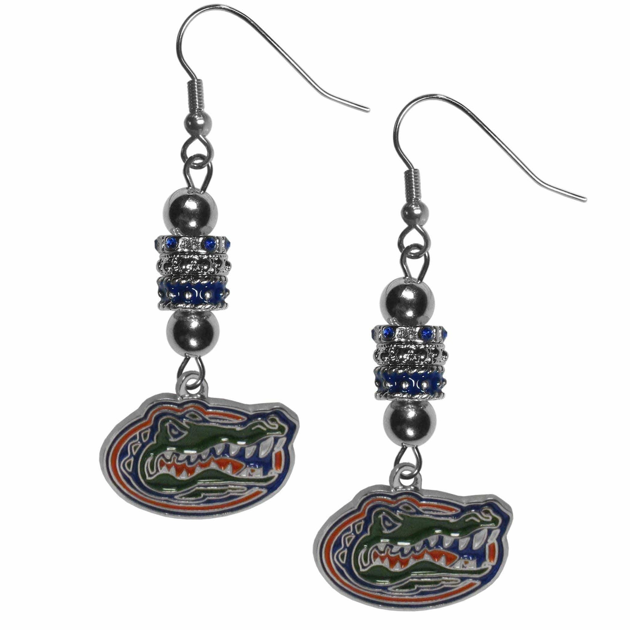Florida Gators Euro Bead Earrings - Siskiyou Buckle - Flyclothing LLC