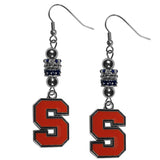 Syracuse Orange Euro Bead Earrings - Siskiyou Buckle