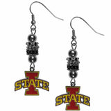 Iowa St. Cyclones Euro Bead Earrings - Siskiyou Buckle