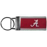 Alabama Crimson Tide Woven Key Chain - Siskiyou Buckle