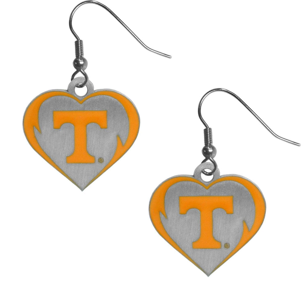 Tennessee Volunteers Heart Dangle Earrings - Siskiyou Buckle