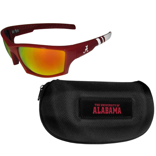Alabama Crimson Tide Edge Wrap Sunglass and Case Set - Siskiyou Buckle - Flyclothing LLC