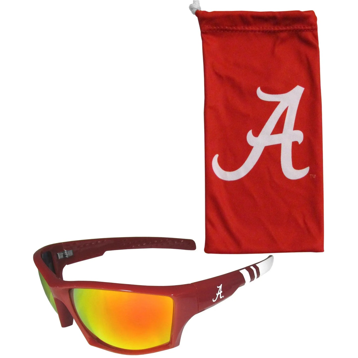 Alabama Crimson Tide Edge Wrap Sunglass and Bag Set - Siskiyou Buckle - Flyclothing LLC