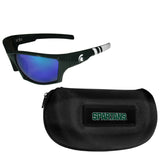 Michigan St. Spartans Edge Wrap Sunglass and Case Set - Siskiyou Buckle