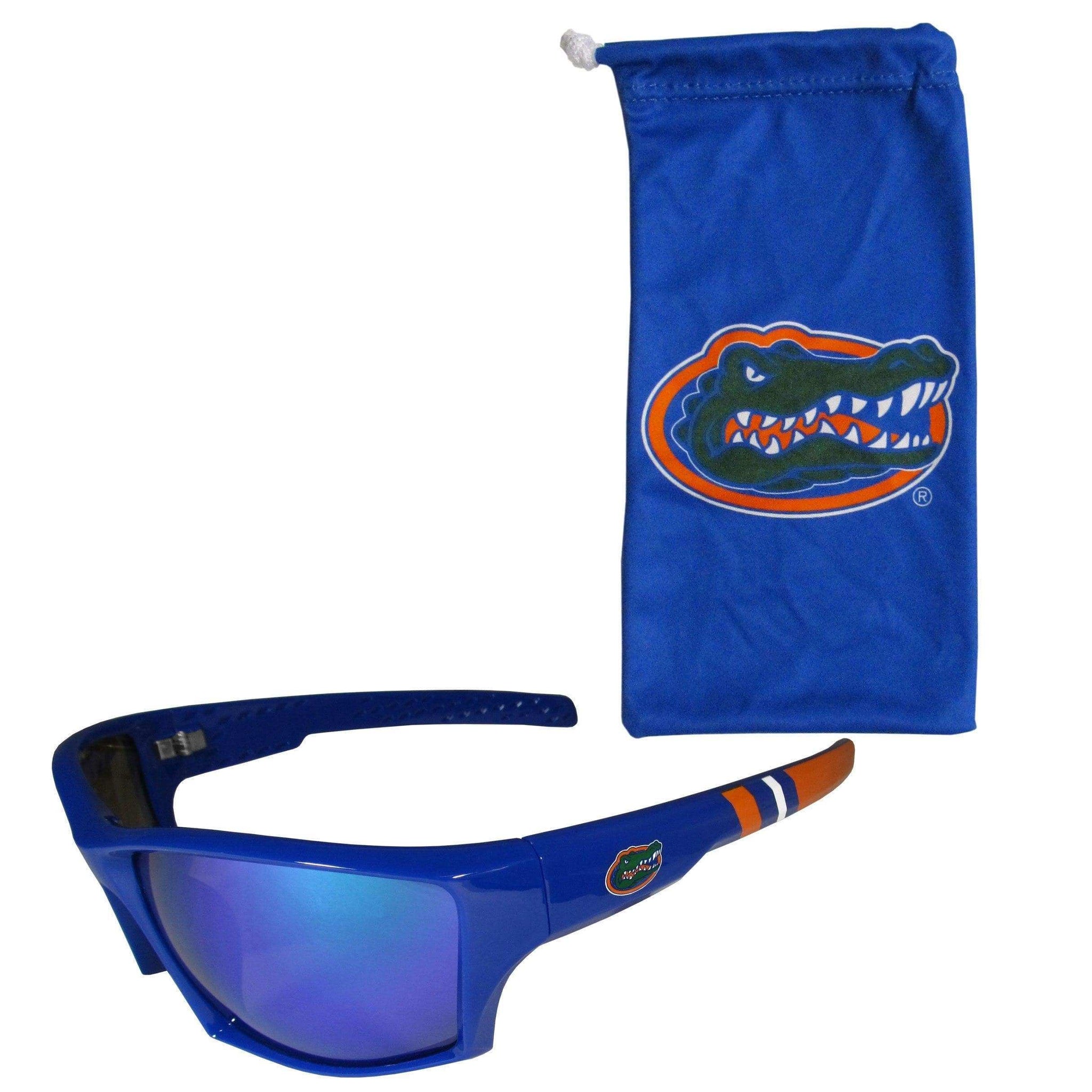 Florida Gators Edge Wrap Sunglass and Bag Set - Siskiyou Buckle - Flyclothing LLC