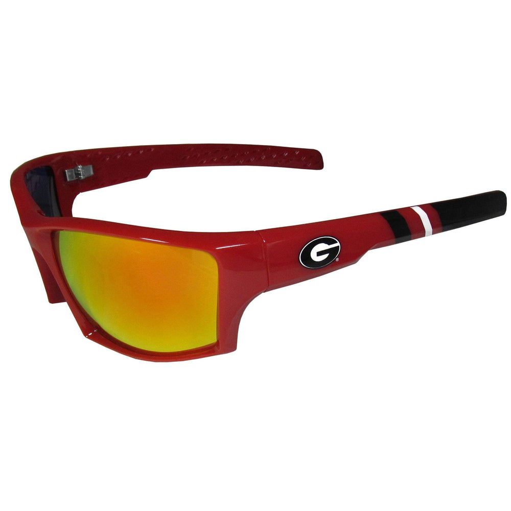Georgia Bulldogs Edge Wrap Sunglasses - Siskiyou Buckle