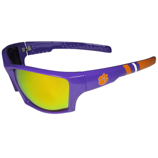 Clemson Tigers Edge Wrap Sunglasses - Flyclothing LLC