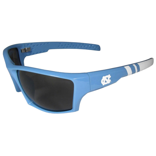 N. Carolina Tar Heels Edge Wrap Sunglasses - Flyclothing LLC