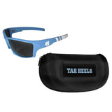 N. Carolina Tar Heels Edge Wrap Sunglass and Case Set - Siskiyou Buckle
