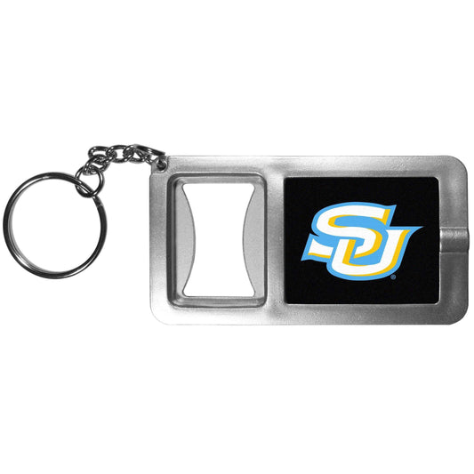 Southern University Jaguars Flashlight Key Chain with Bottle Opener - Siskiyou Buckle - Flyclothing LLC