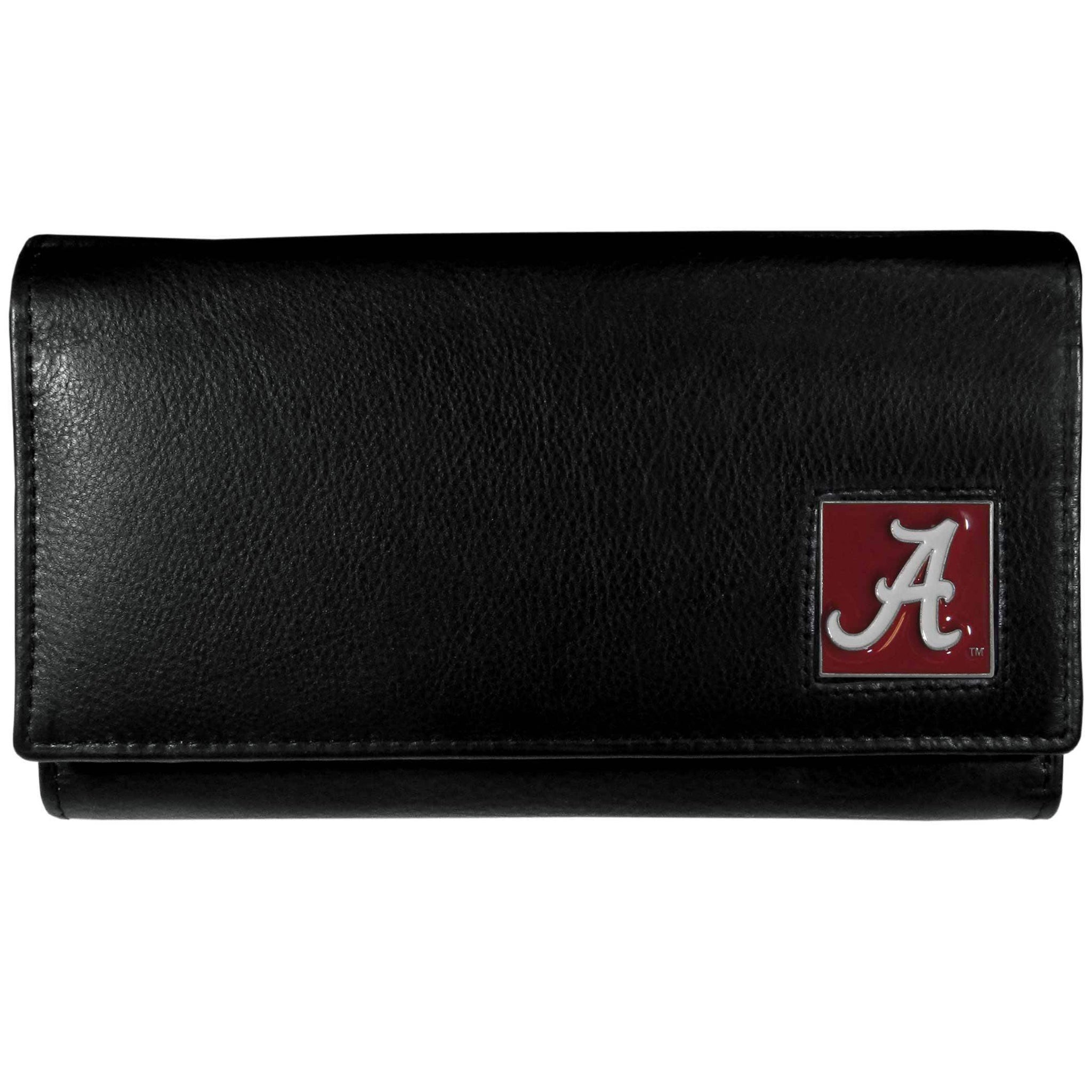 Alabama Crimson Tide Leather Women's Wallet - Siskiyou Buckle - Flyclothing LLC
