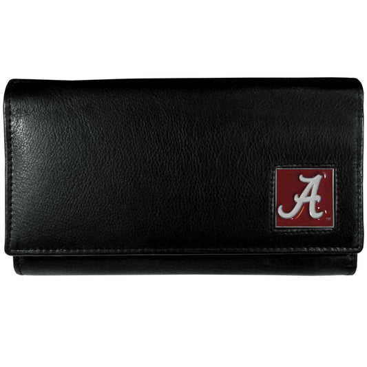 Alabama Crimson Tide Leather Women's Wallet - Siskiyou Buckle - Flyclothing LLC