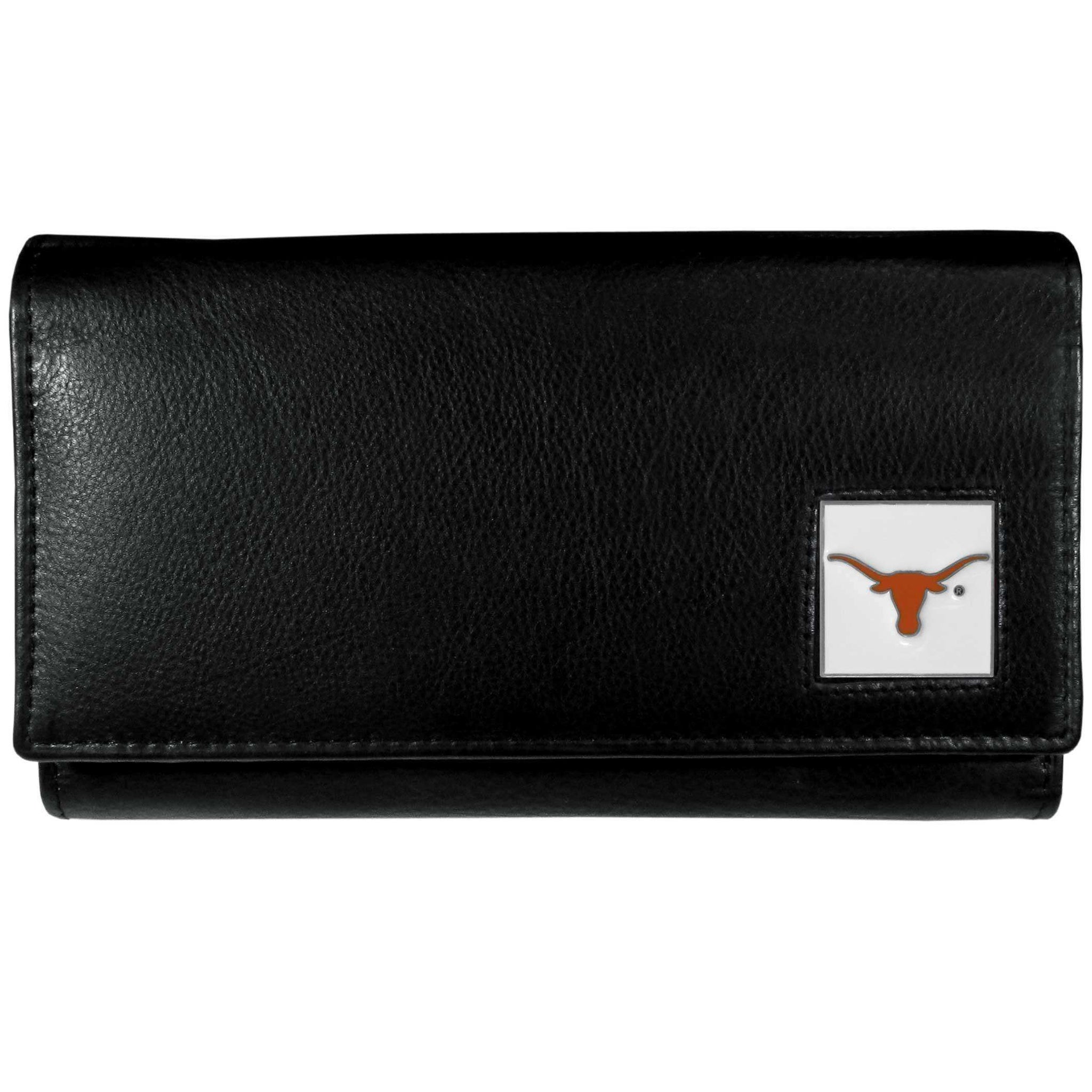 Texas Longhorns Leather Women's Wallet - Siskiyou Buckle - Flyclothing LLC