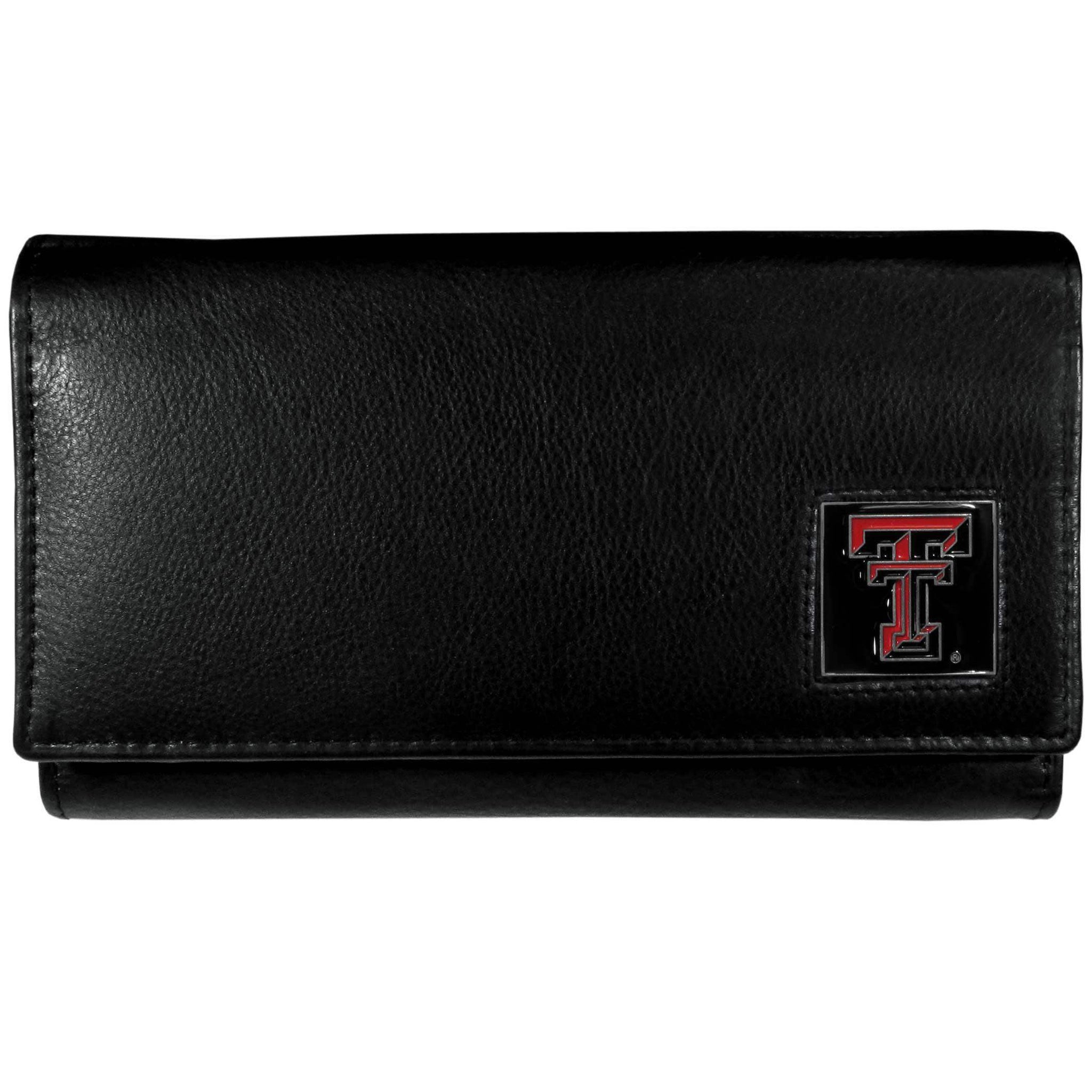 Texas Tech Raiders Leather Women's Wallet - Siskiyou Buckle - Flyclothing LLC