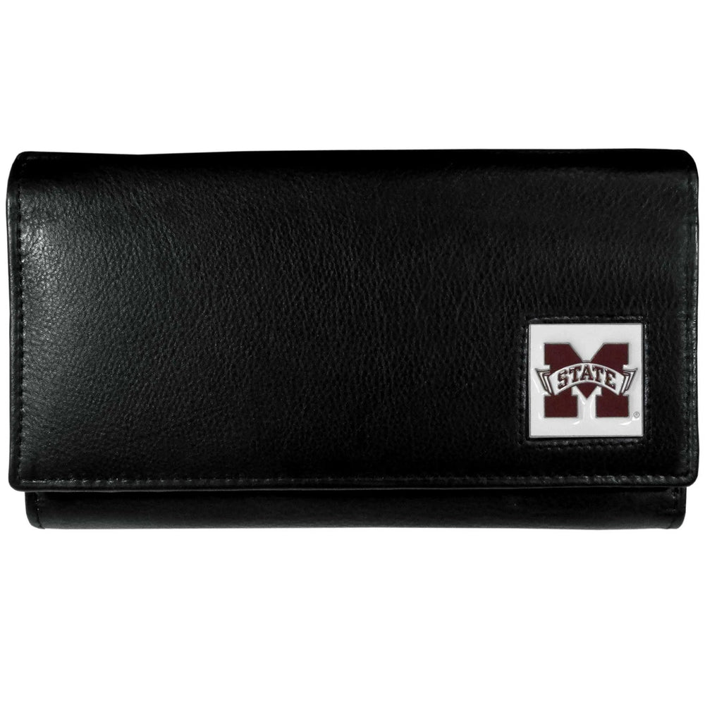 Mississippi St. Bulldogs Leather Women's Wallet - Siskiyou Buckle