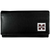 Mississippi St. Bulldogs Leather Women's Wallet - Siskiyou Buckle
