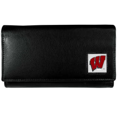 Wisconsin Badgers Leather Women's Wallet - Flyclothing LLC